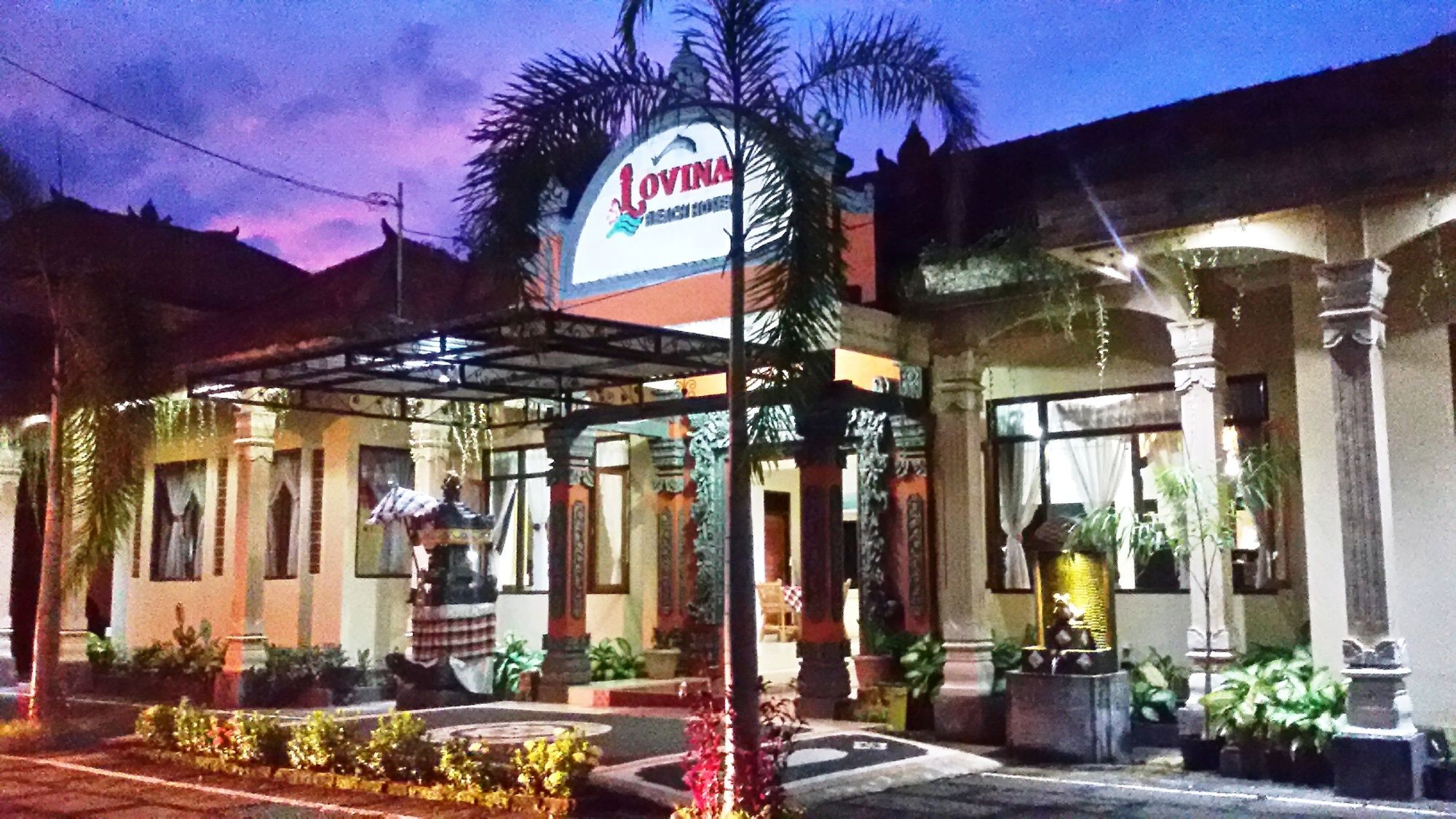 Lovina Beach Hotel Pabean Buleleng Exteriör bild